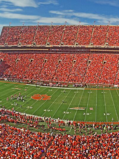 Clemson Tigers Football digital oil painting  National Champs, Death Valley Canvas,  Clemson wall canvas, South Carolina art, Clemson art