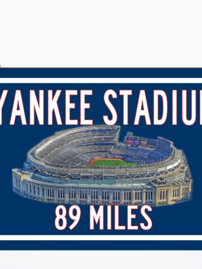 Yankee Stadium New York Yankees   - Miles to Stadium Highway Road Sign Customize the Distance Sign , New York Yankees Yankee Stadium