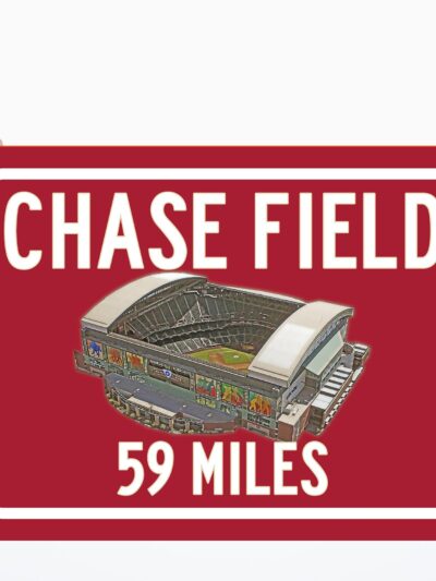 Arizona Diamondbacks Chase Field - Miles to Stadium Highway Road Sign Customize the Distance Sign ,Arizona Diamondbacks Chase Field