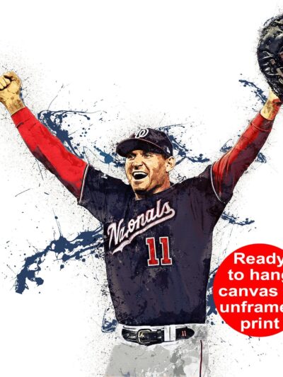 Ryan Zimmerman Washington Nationals canvas, Ryan Zimmerman  wall art,  Washington Nationals Canvas, Ryan Zimmerman Poster wall art