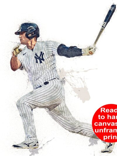 Josh Donaldson New York Yankees canvas,  Josh Donaldson wall art, New York Yankees Canvas, Josh Donaldson Poster wall art