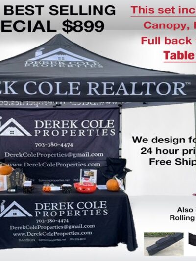 Free shipping on all tent sets