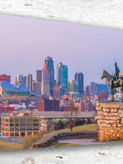 Kansas City Bright Skyline Canvas - Beautiful Wall Art for Your Home, Kansas City canvas wall art