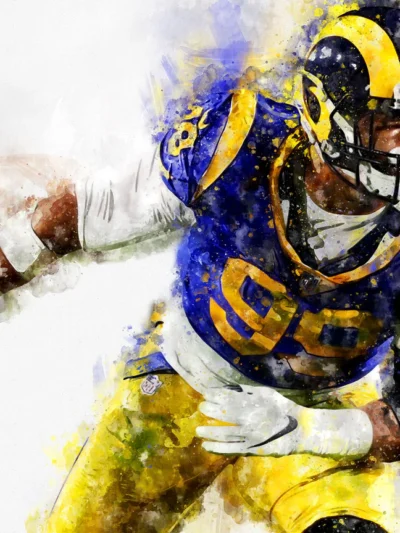 Pro Sports Players In Action