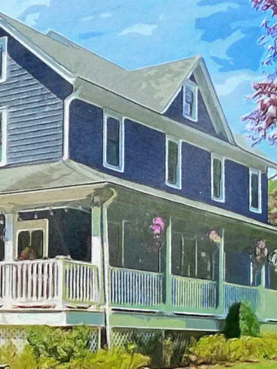 Custom Watercolor Home Prints